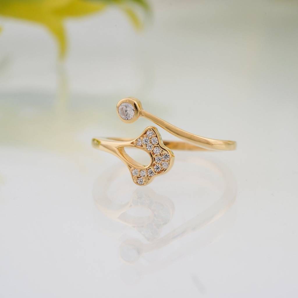 Golden Ever Glow Diamond Ring : ZLR-1112