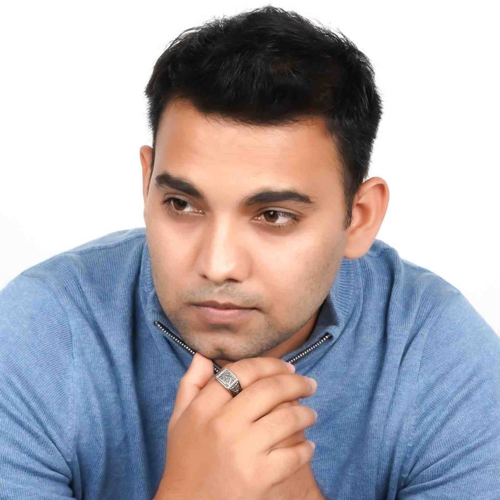 Silver Illuminate Enamel Ring For Him : ZLR-1131