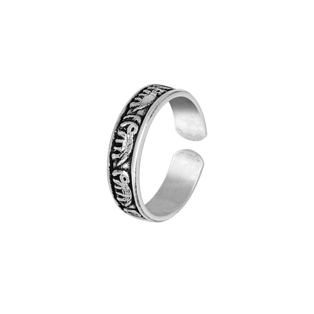 Elephant Design Toe Ring : ZTR527
