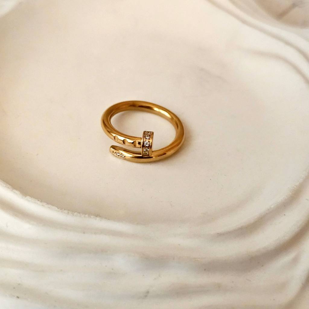 Zircon Nail Ring : TAA-9882348421398-RING