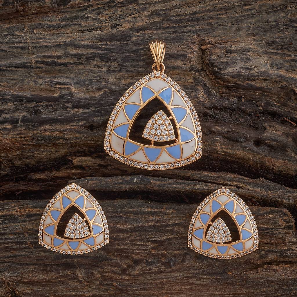Party Zircon Pendant Set-182634 : 447680