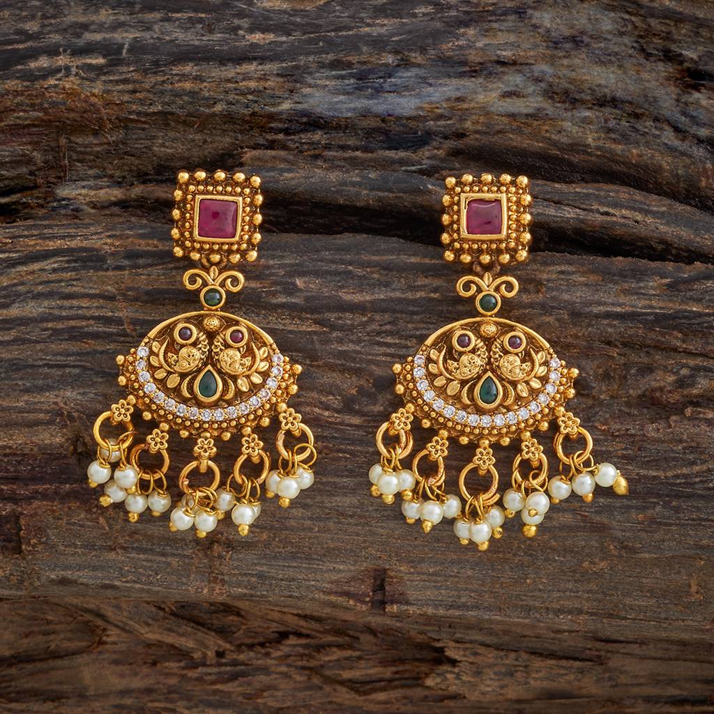 Kushal'S Fashion Jewellery Contemporary Drop Earrings-181288 : 433434