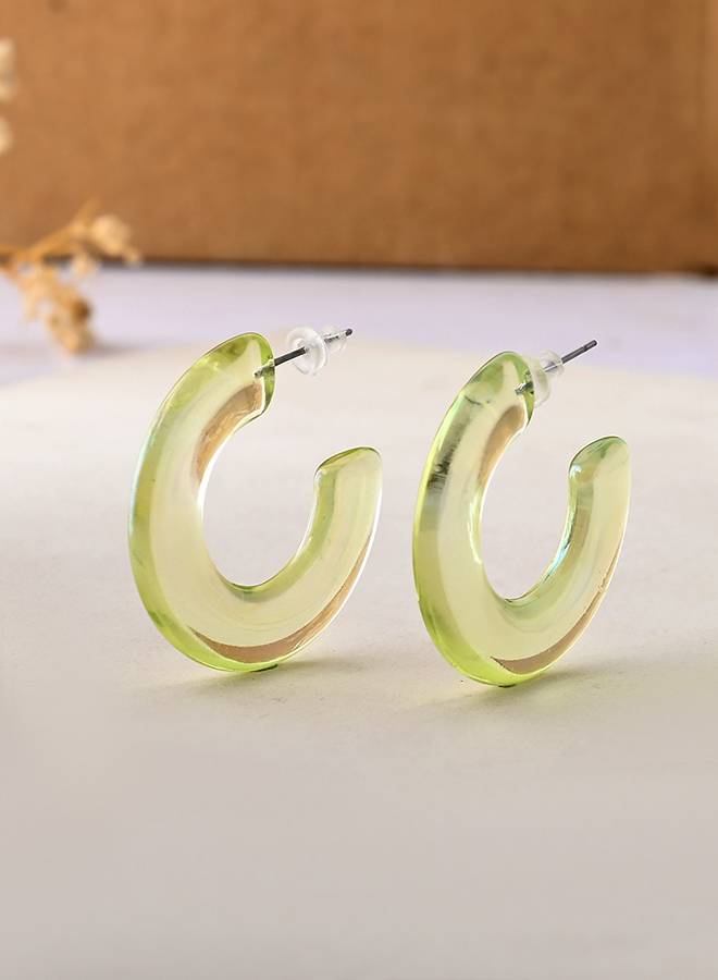 Chunky Raindrop Fashion Earrings Gold Tone with Purple Gradient Chunky Raindrop Fashion Earrings Gold Tone with Purple Gradient