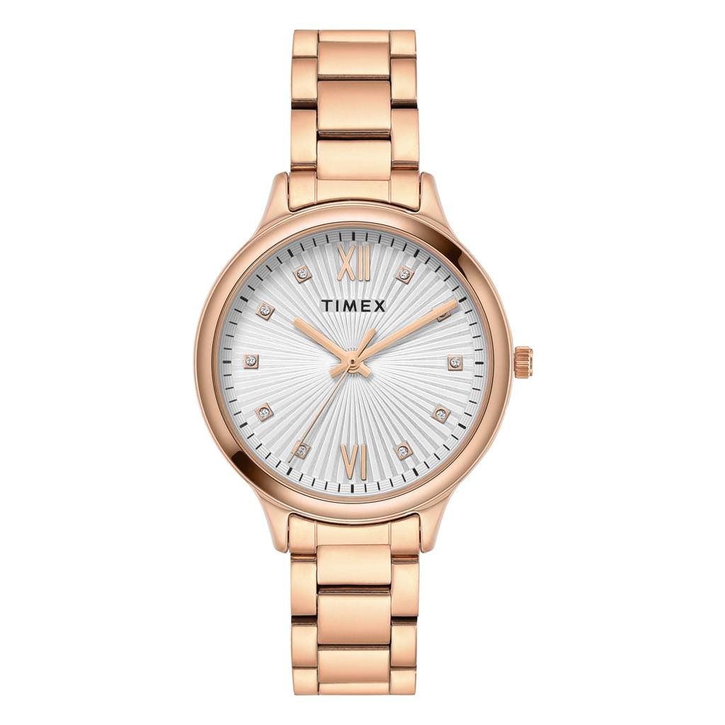 Timex Trendline Round 34Mm Analog Women Watch - Twtl13413 : TWTL12116