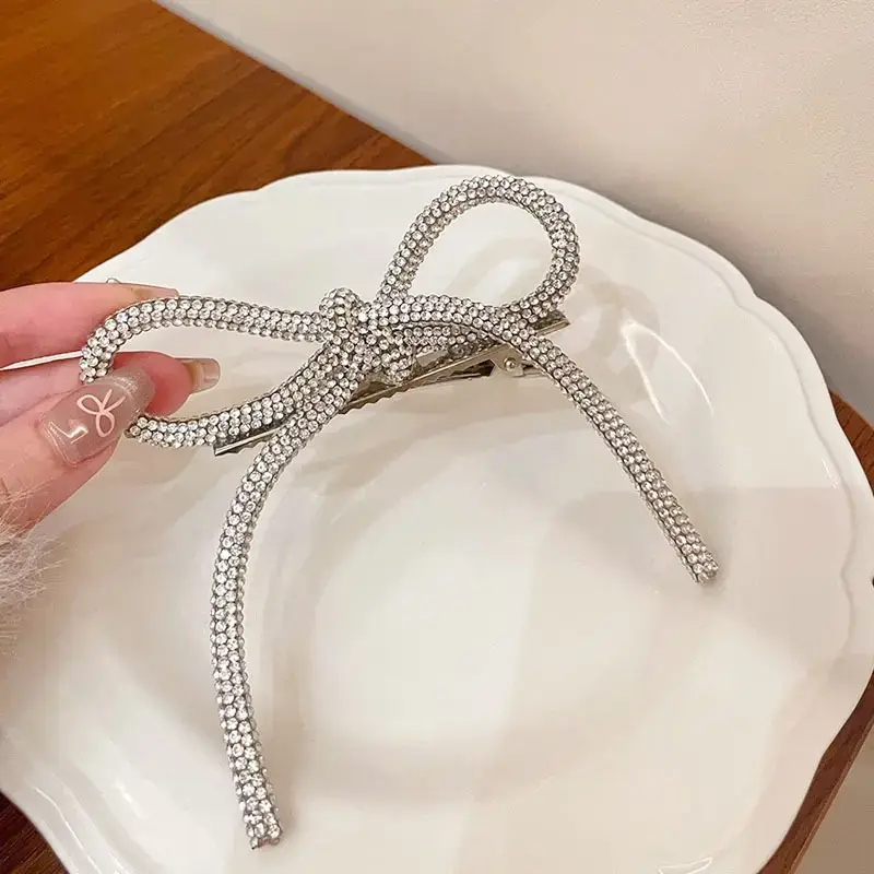 Orna Bow Hair Pin : HX-HP-S-0016-S