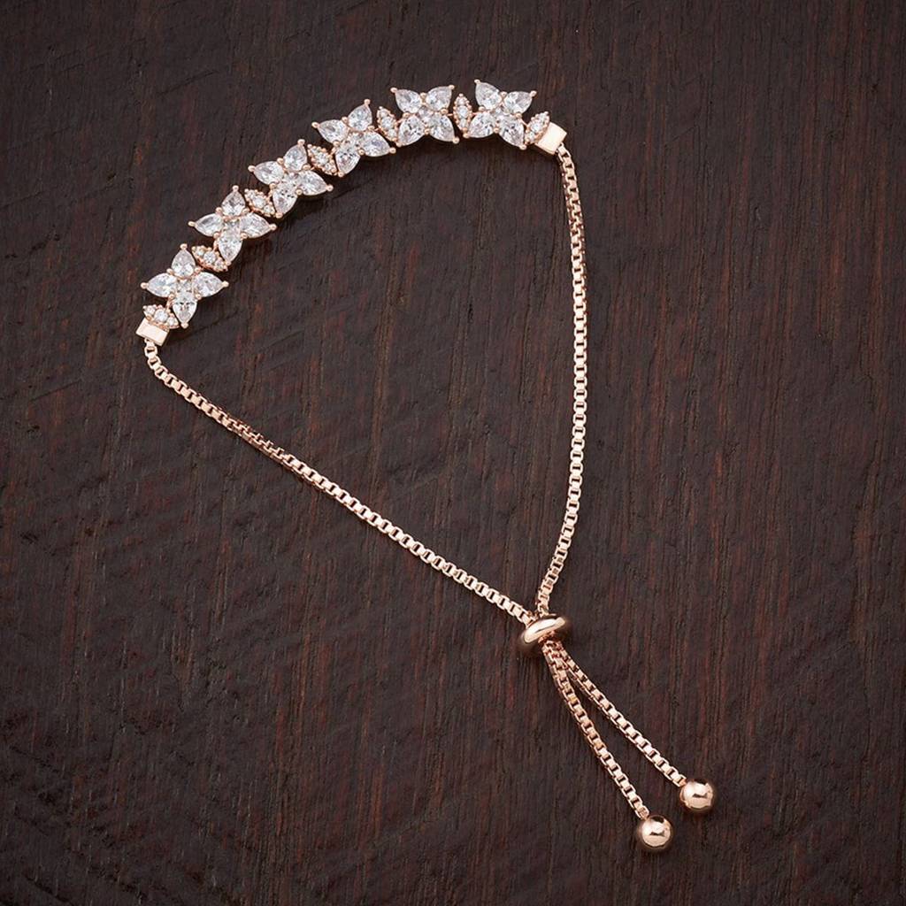 Kushal'S Fashion Jewellery Zircon Bracelet -142421 : 352424
