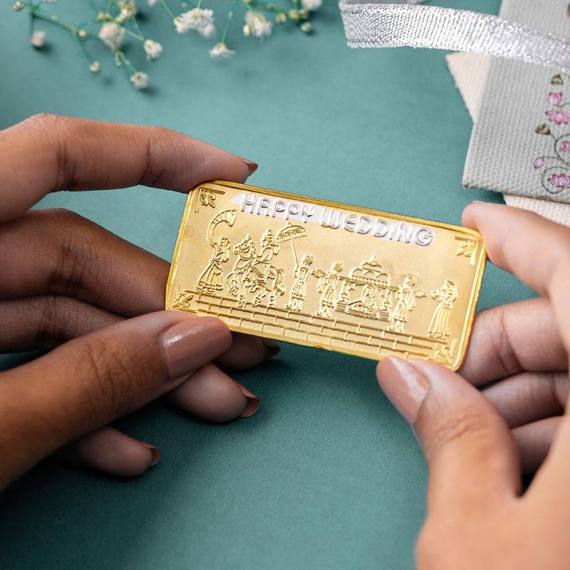 Silver Moments Card Set  -  Wedding - 10 Grams : COIMOMWD1_Gold