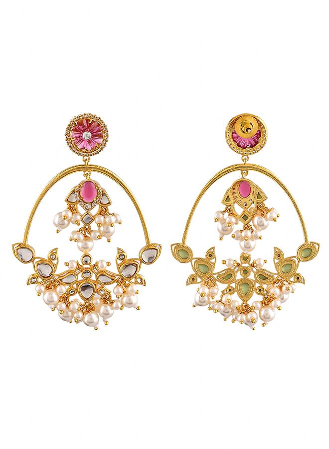 Heer Gulsheen Statement Chandbaali : 8905124516623