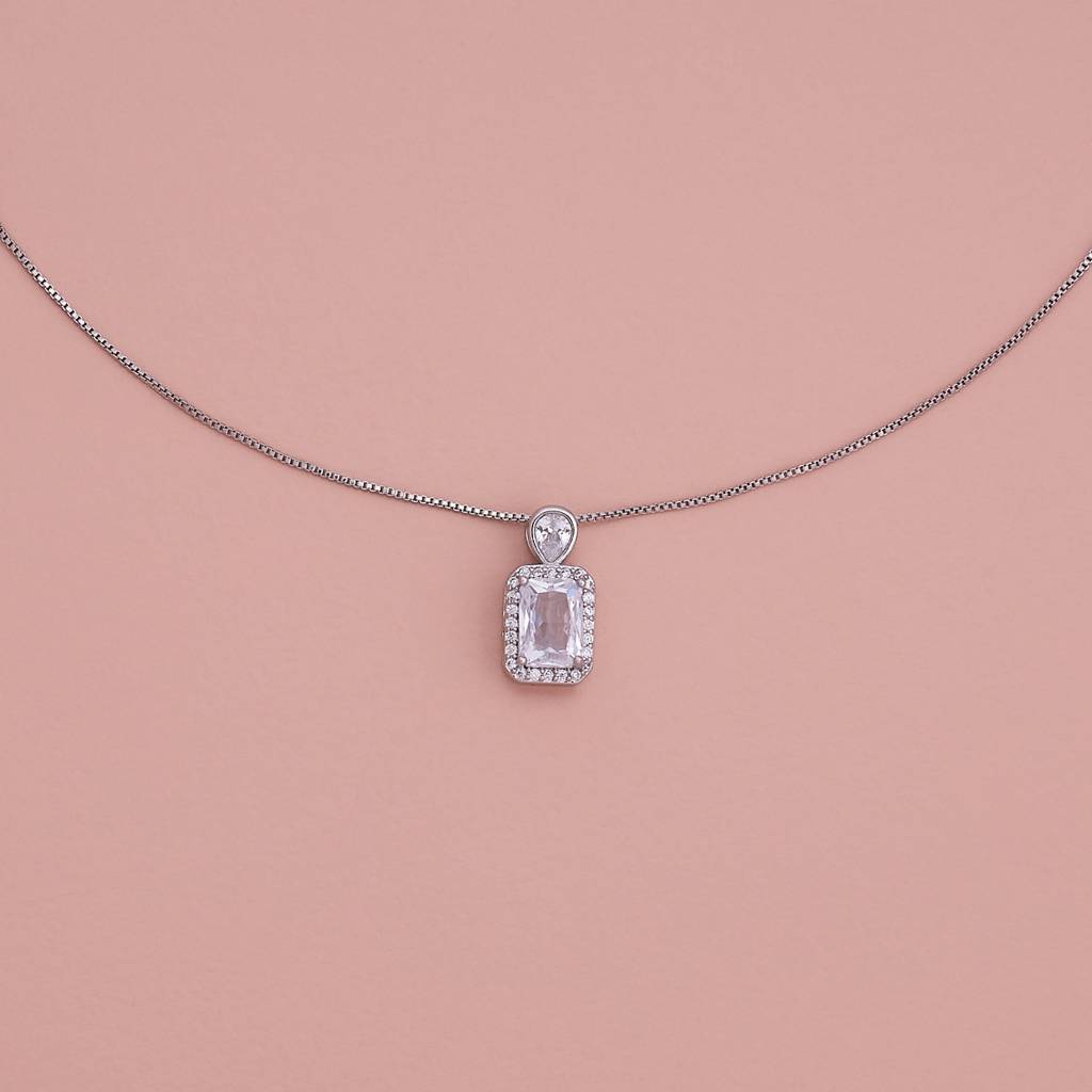 Kushal'S Fashion Jewellery  Plated Party Trendy Zircon Necklace-187045 : 445785