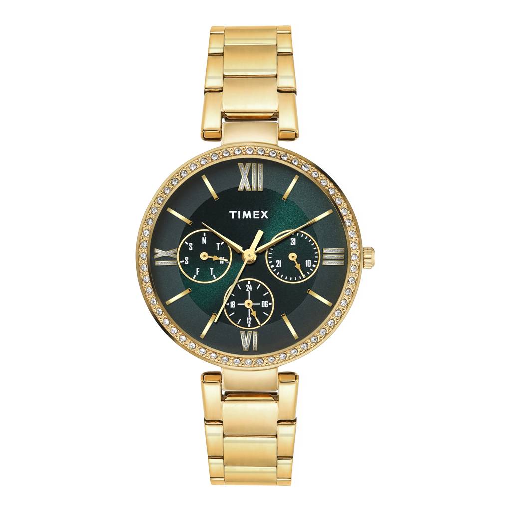 Timex Trendline Round 35Mm Analog Women Watch - Twel18707 : TWEL18708