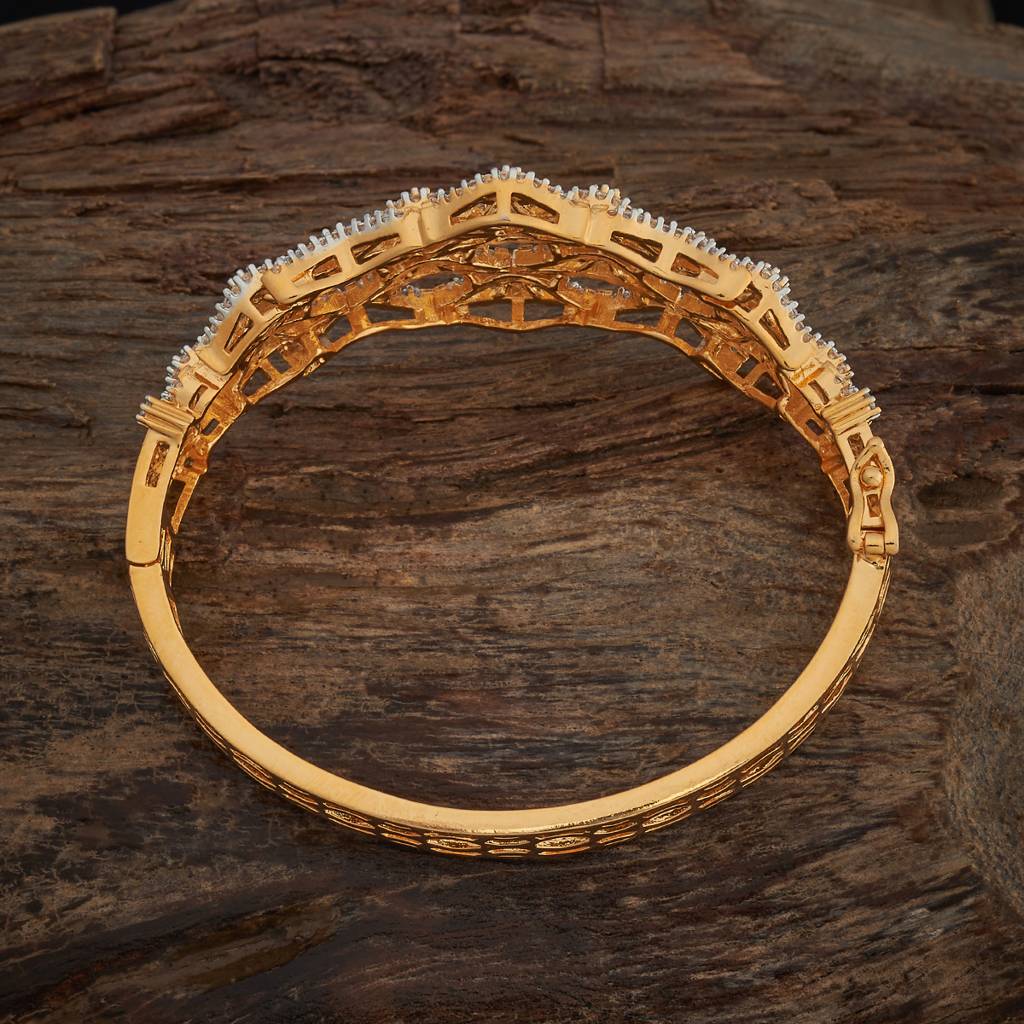 White Plated Party  Zircon Kada-441476 : 441476