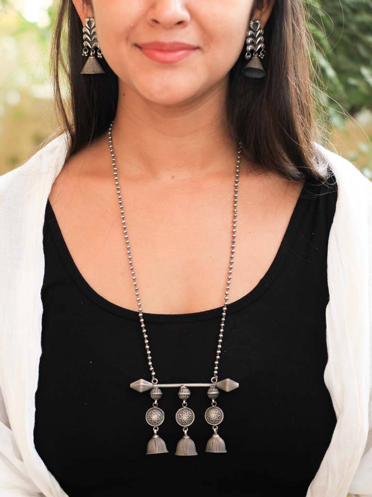 Mizoya Umbrella Necklace Set : SE603-2-1-1