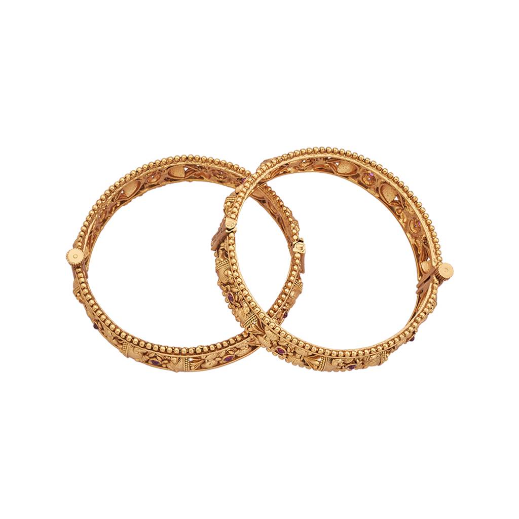Ethnic Antique Bangle-160745 : 404766