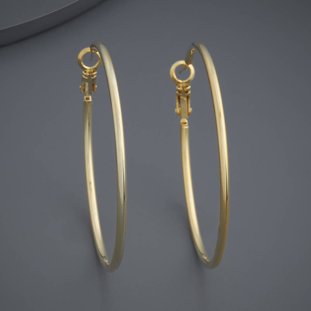 Kushal'S Fashion Jewellery Gold Gold-Plated Party Trendy Hoops & Huggies-184171 : 439607