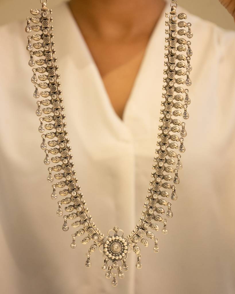 Tattva Jadau Statement Necklace : SN11298