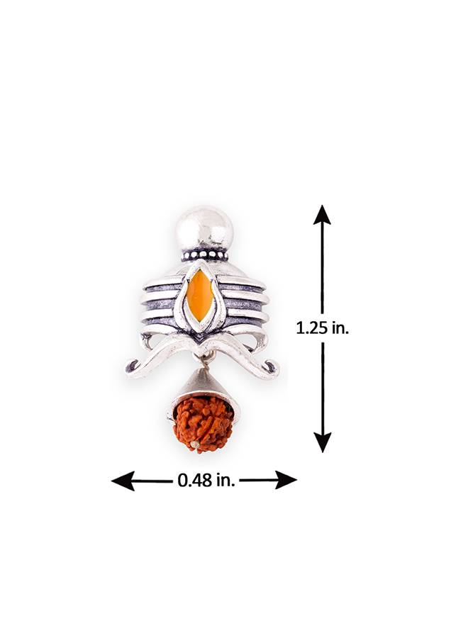 Aham Brahmasmi Rudraksha Earrings : 8905124111873