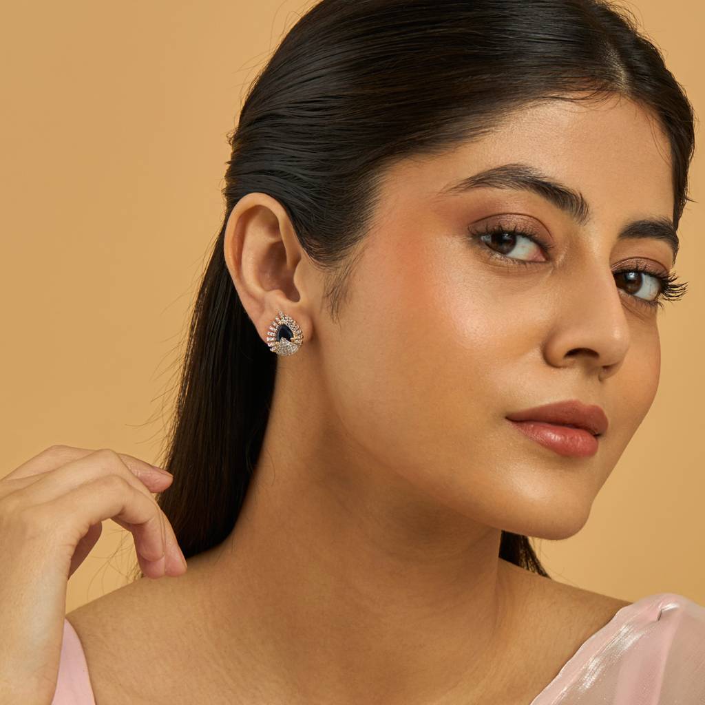 Kushal'S Fashion Jewellery Contemporary Studs Earrings-177510 : 425587