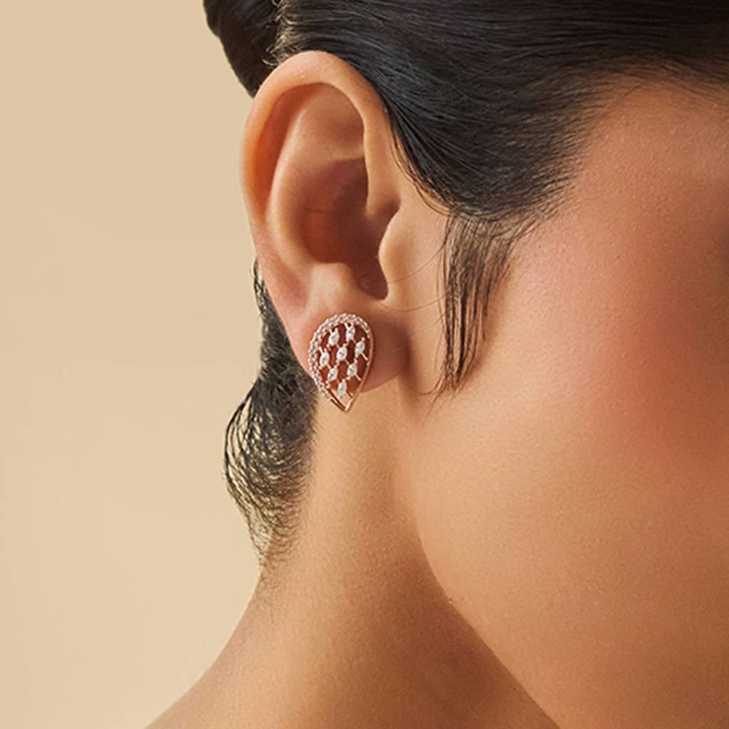 Kushal'S Fashion Jewellery Casual Wear Zircon Earring-174014 : 417731