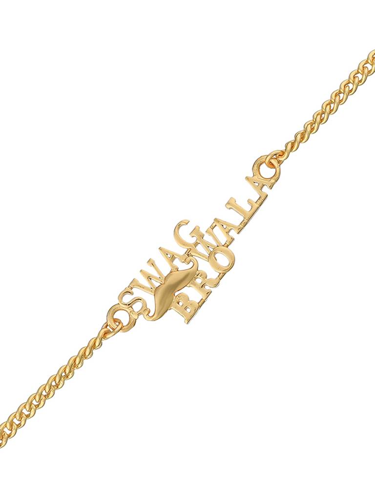 Swag Wala Bro Bracelet Style Rakhi : 8905124463828