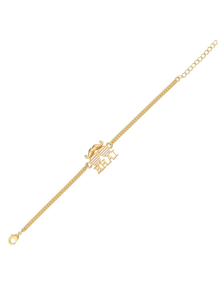 Bhai Bracelet Style Rakhi : 8905124463767