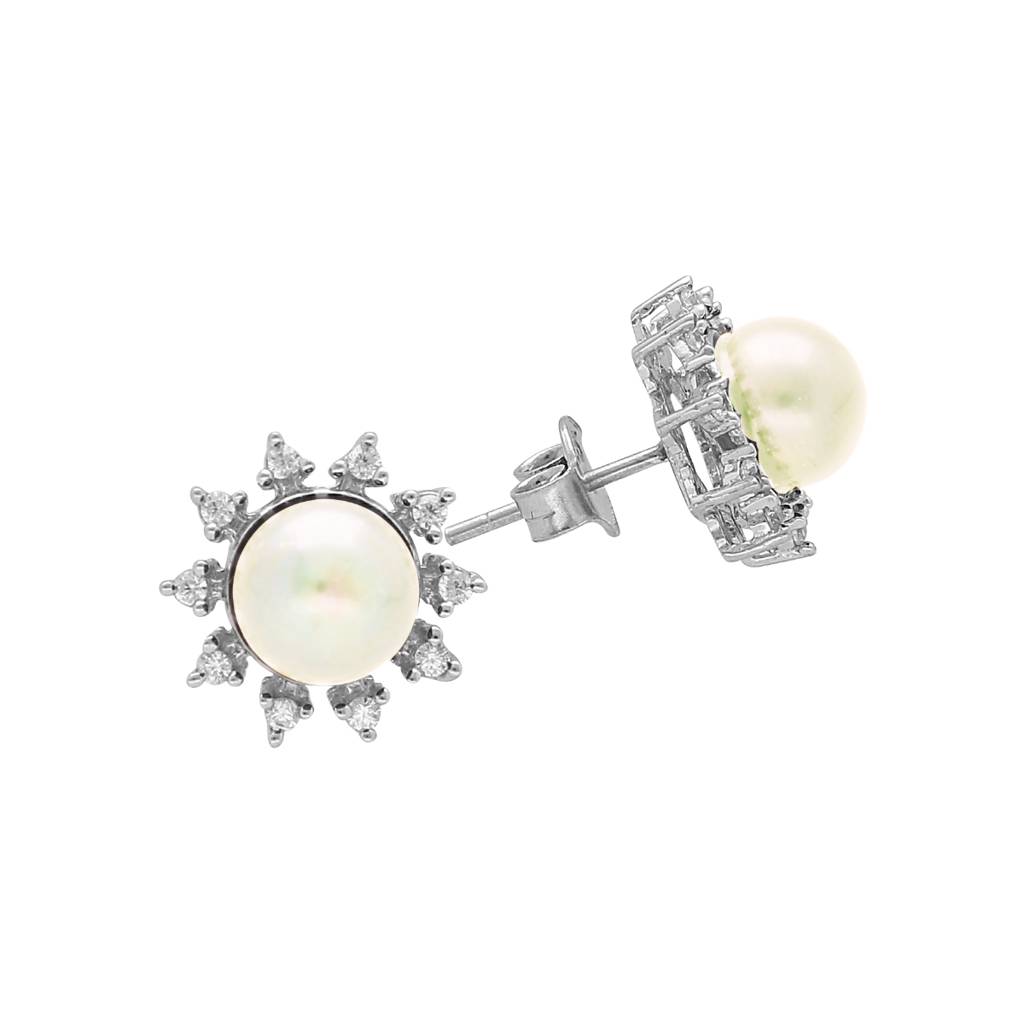 Januja 925 Silver Stud Earrings : JPMAY-22-115