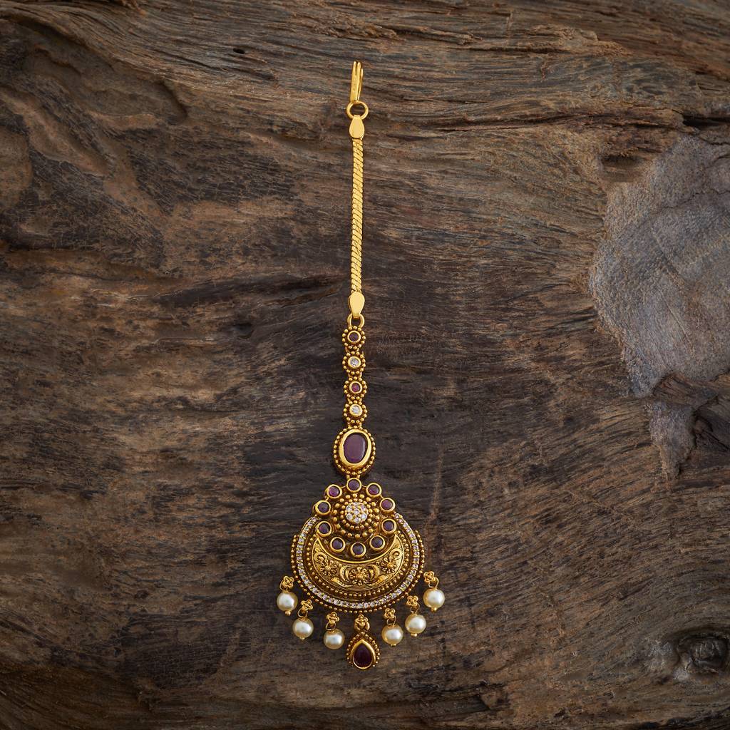 Kushal'S Fashion Jewellery Plated Ethnic Antique Maang Tikka-173514 : 416672