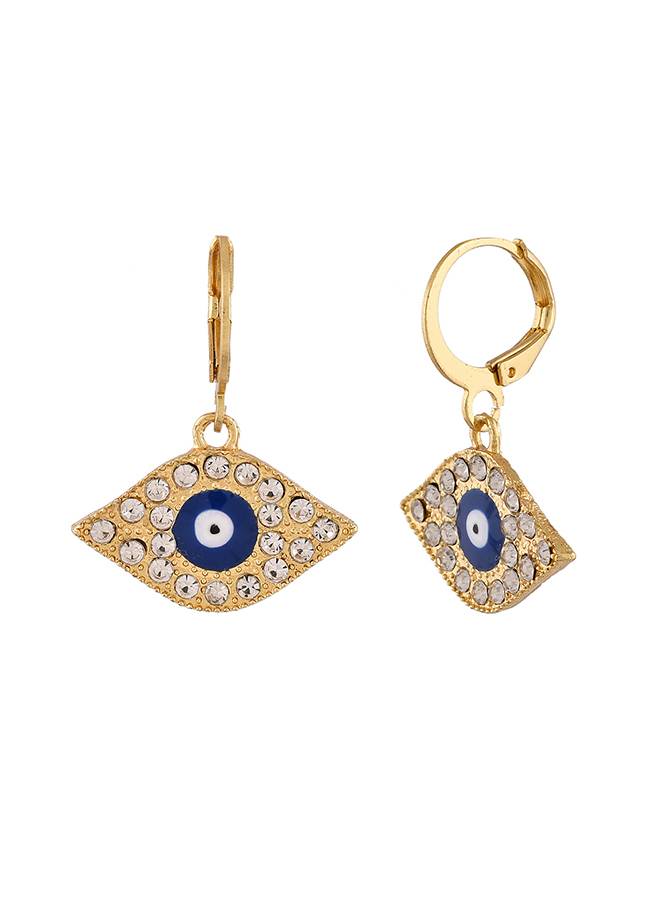 Golden Guardian Evil Eye Pendant Set : 8905124507355