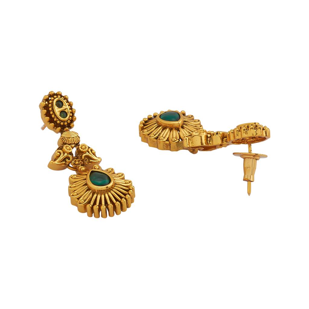 Kushal'S Fashion Jewellery Antique Earring -167990 : 406248