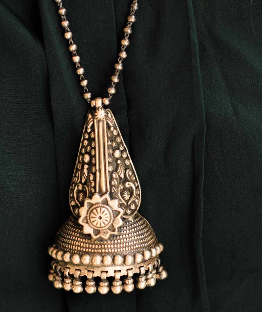 Anvaya Jhumka Daana Art Necklace : SE603-2