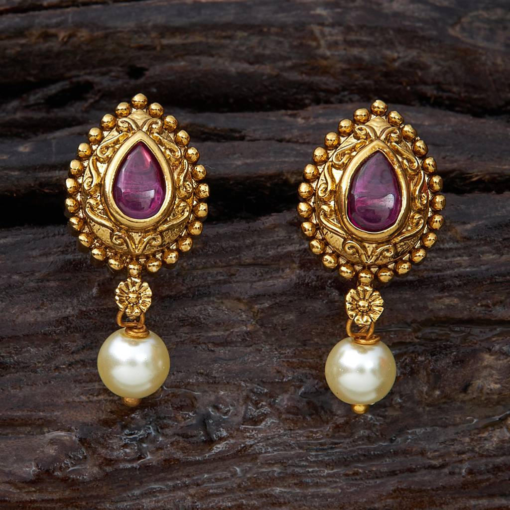 Kushal'S Fashion Jewellery Antique Earring -155742 : 390839