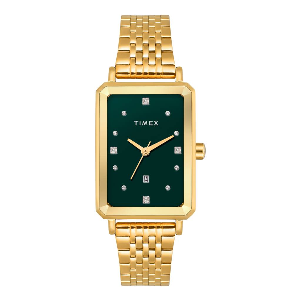 Timex Trendline Rectangle 23Mm Analog Women Watch - Twel20801 : TWEL20802