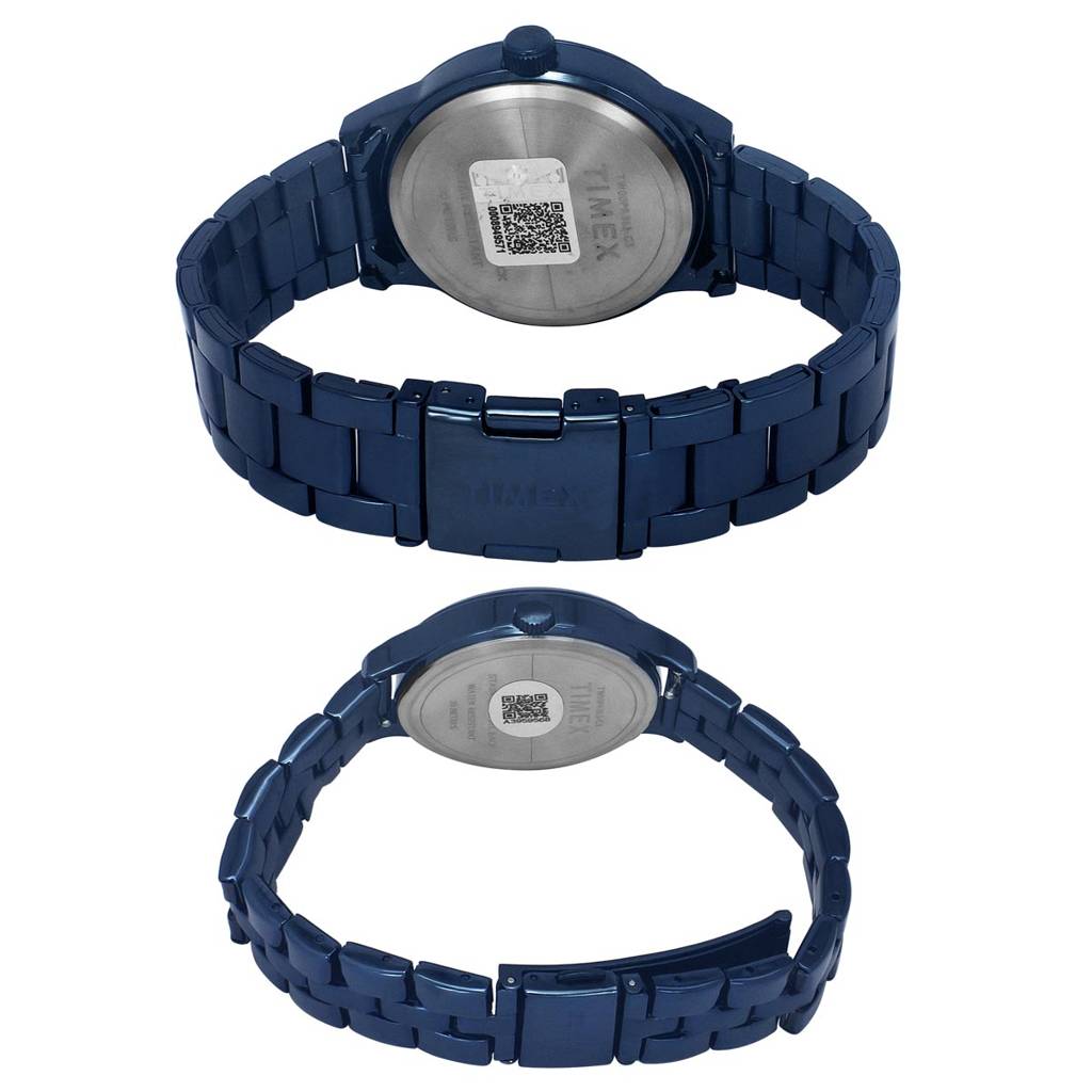 Timex Trendline Round 44Mm Analog Pair Watch - Tw00Pr302 : TW00PR313