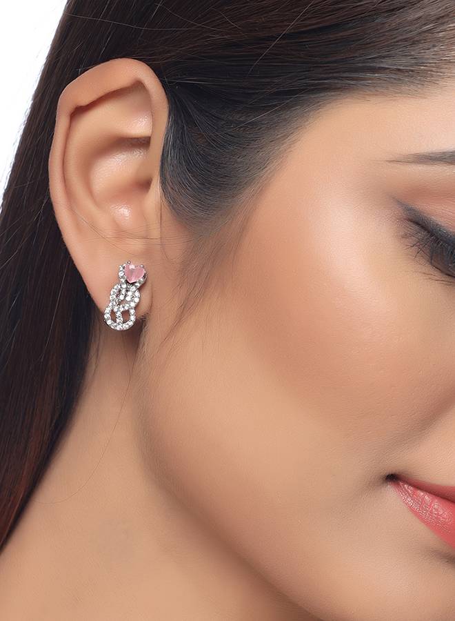 Love Knots Tiny Layered Drop Earrings : 8905124079814