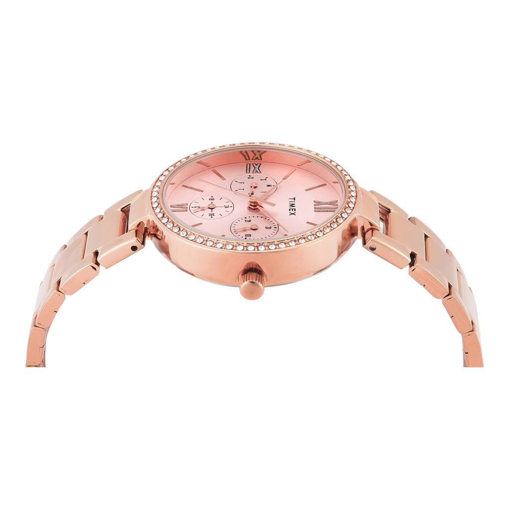Timex Trendline Round 35Mm Analog Women Watch - Twel18707 : TWEL18707