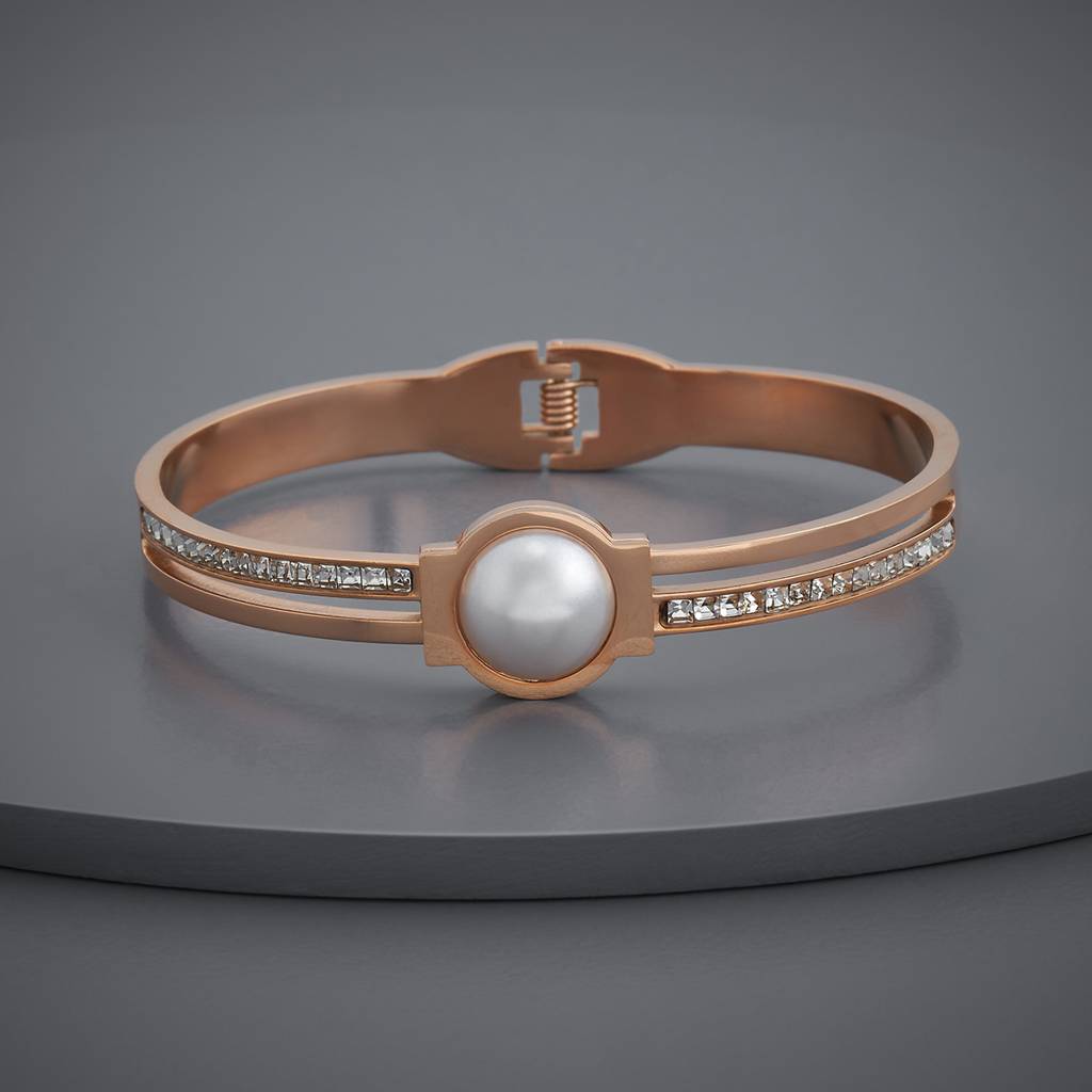 Kushal'S Fashion Jewellery Pearl  Party Trendy Kada-184761 : 441099
