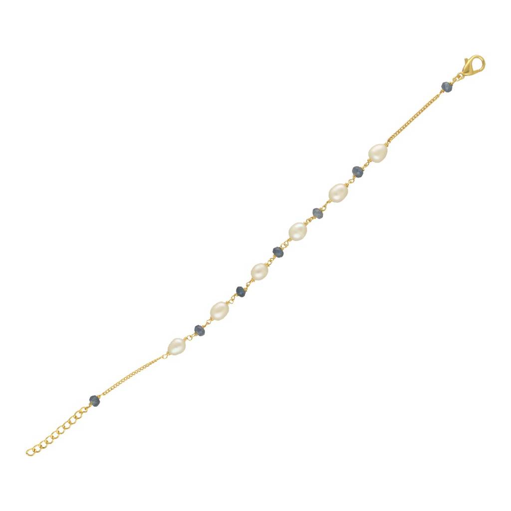 The Mystic Shimmer Pearl Bracelet : JPFEB-25-030