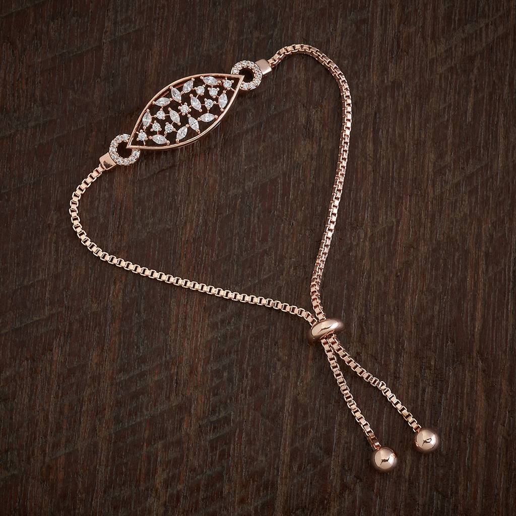 Kushal'S Fashion Jewellery Party Wear Zircon Bracelet-172979 : 415018