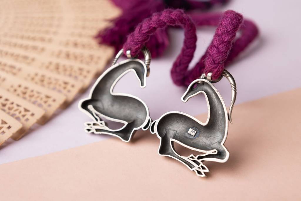 Mizoya Hiran Joda Statement Dori Necklace : SN302088