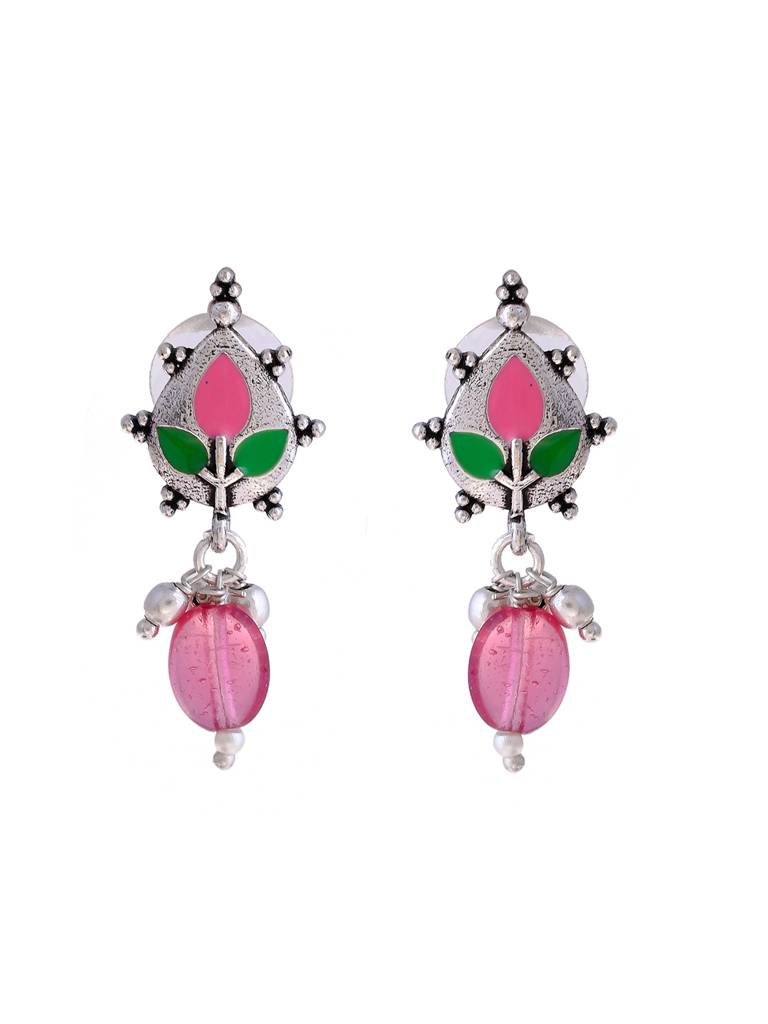 Bagh E Fiza Colourful Drop Earrings : 8907617929590