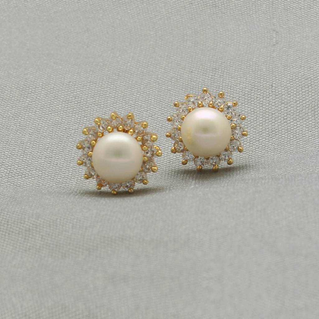 Albira Pearl Earrings : JPSEP-24-053