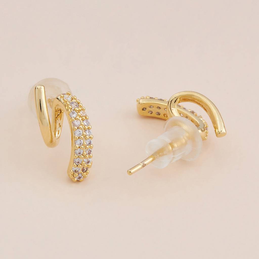 Kushal'S Fashion Jewellery-Plated Party Zircon Studs-156490 : 446155