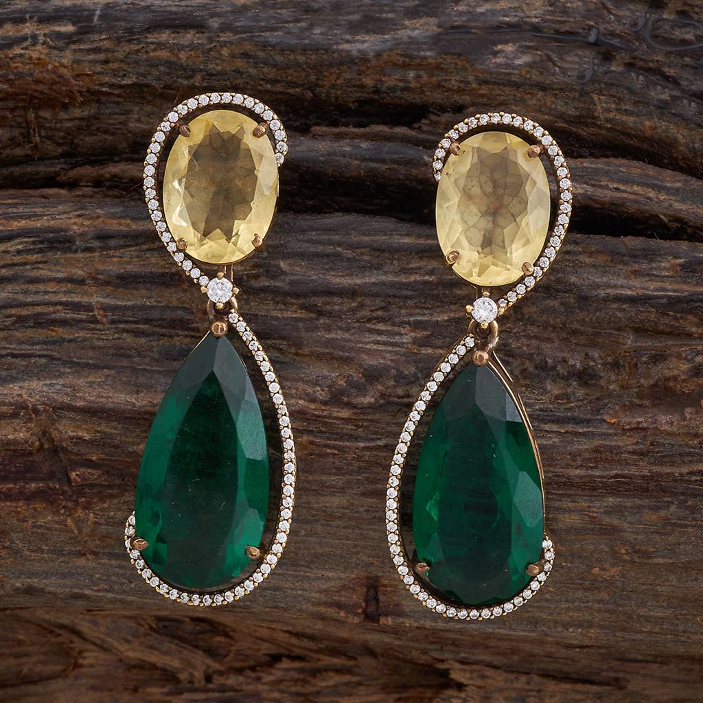Kushal'S Fashion Jewellery Contemporary Drop Earrings-177956 : 434511