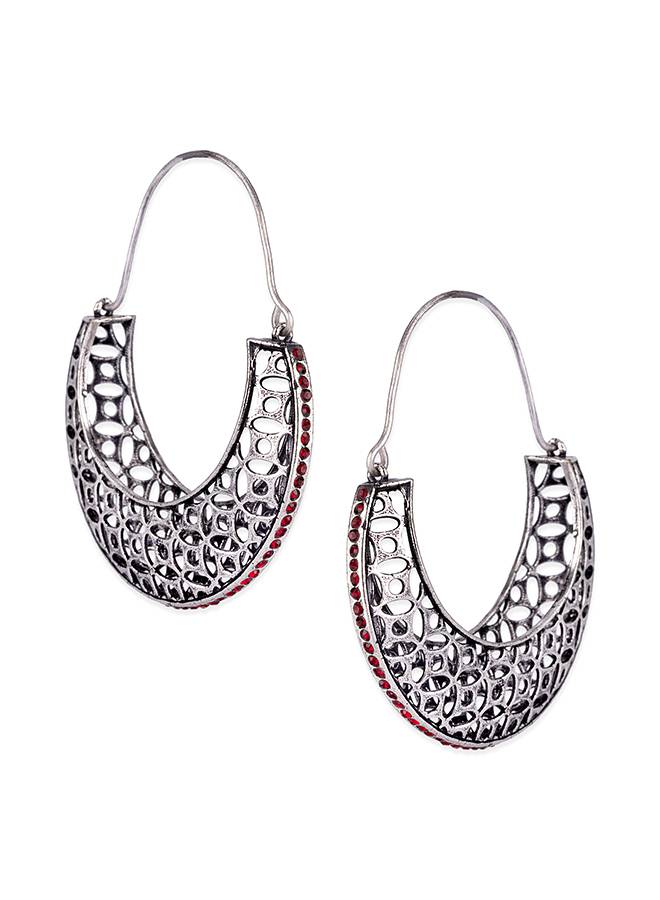 Arabian Nights Brass Earrings-Vmjai80083 : 8905124424010