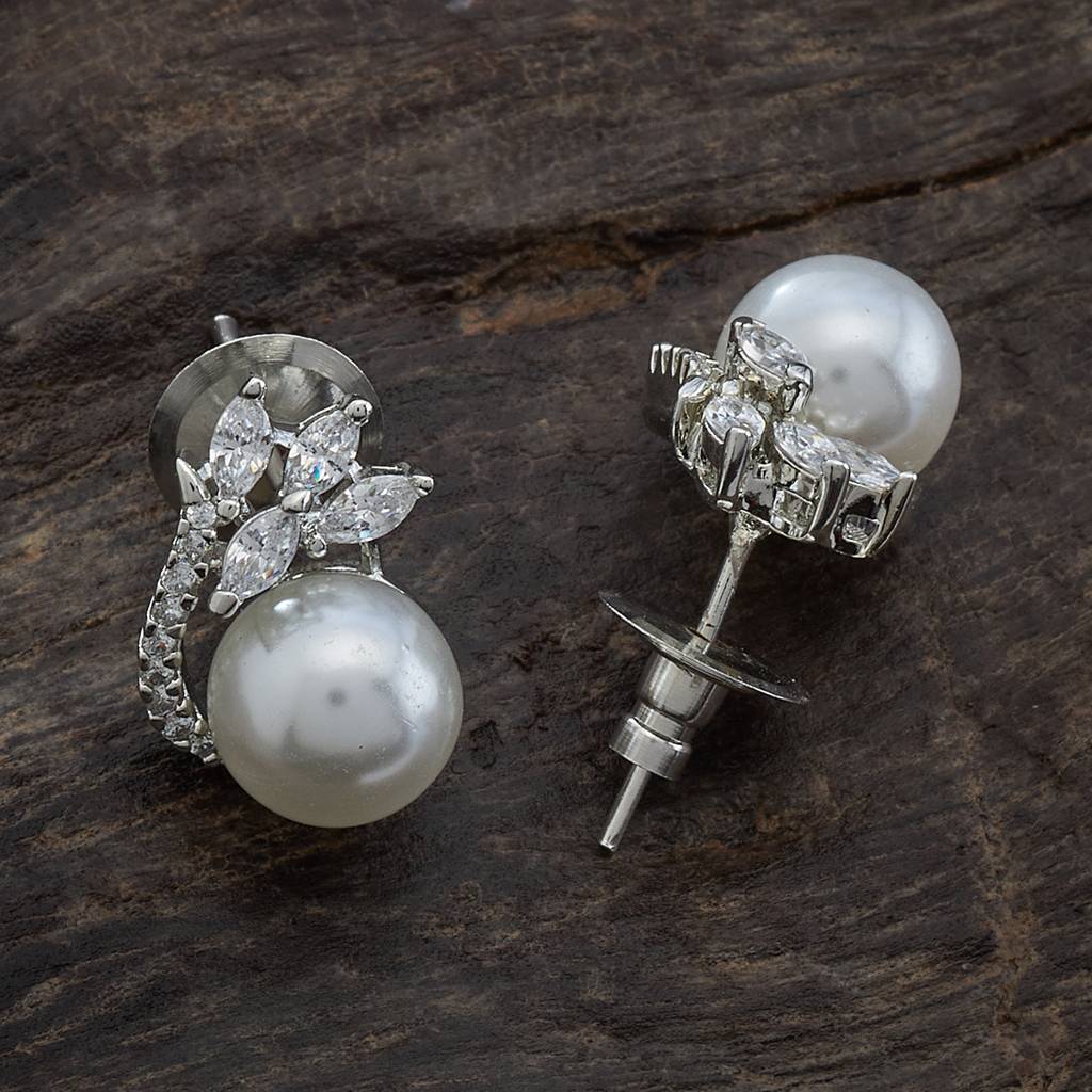 Kushal'S Fashion Jewellery Plated Party Zircon Studs-170742 : 411243