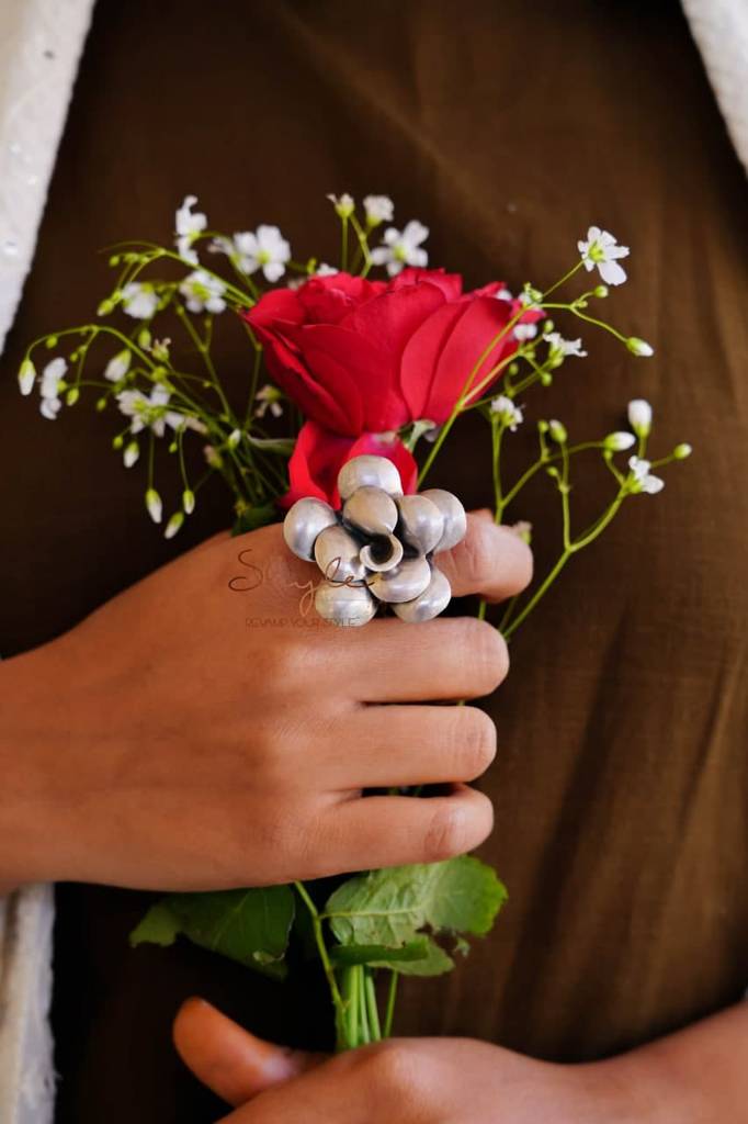 Moh Fine Rose Statement Ring : SR1014