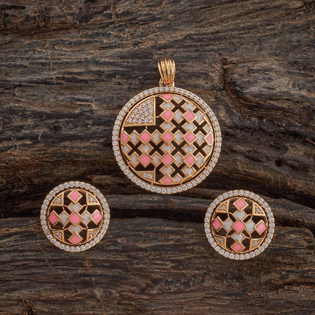 Party Zircon Pendant Set-182629 : 447678