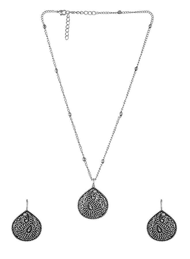 Morni Mayil Pendant Set : 8905124520828