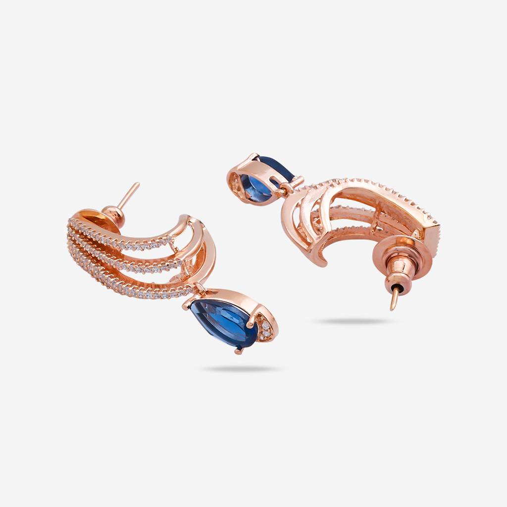 Kushal'S Fashion Jewellery Zircon Earring -163916 : 401206
