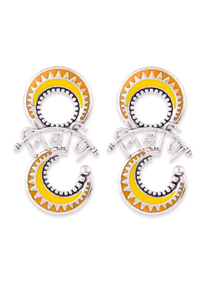 Aham Brahmasmi Nirvana Bali Earrings : 8905124112047