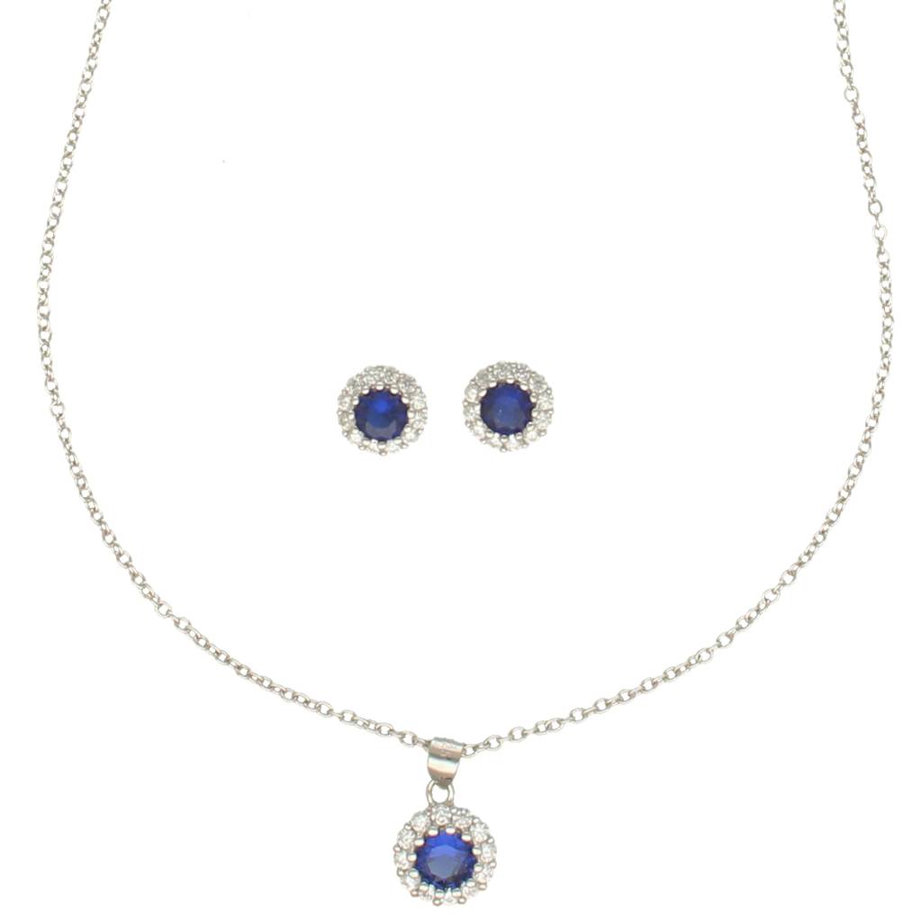 Classic 925 Silver Pendant Set : JPAUG-24-007